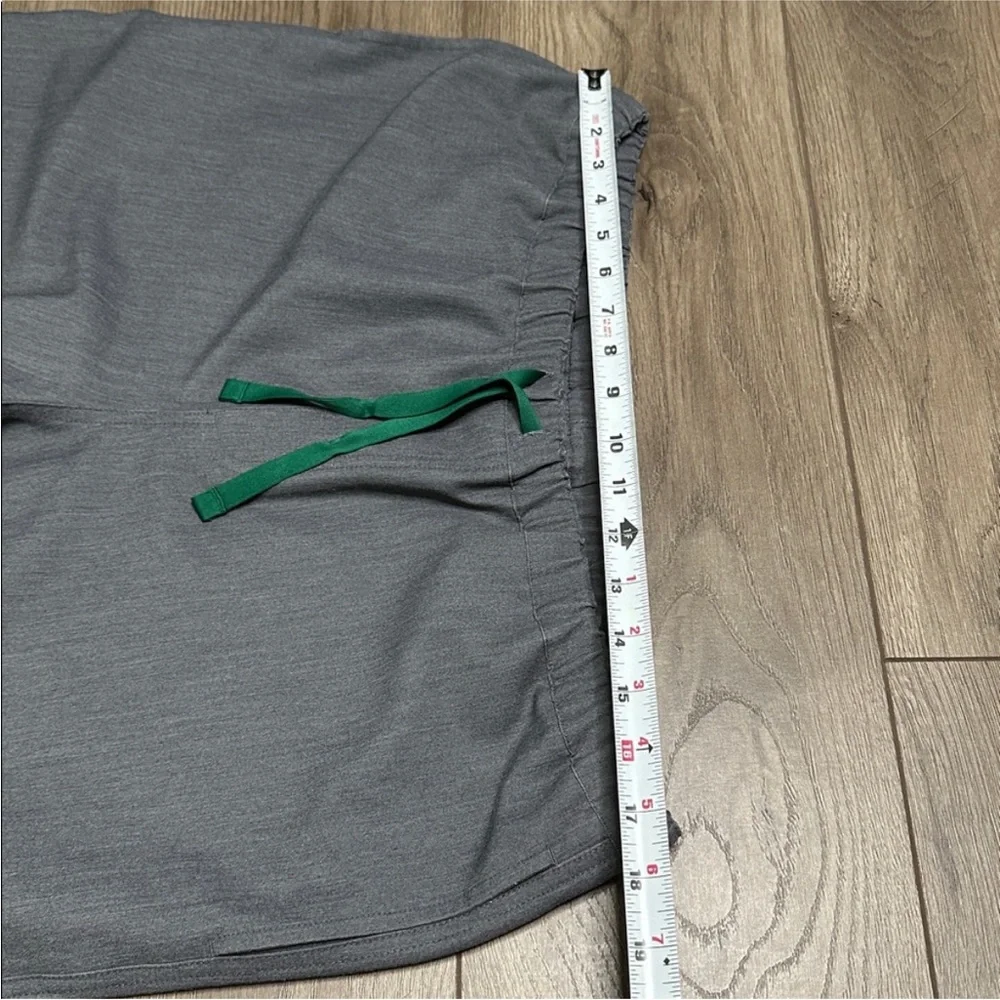 Figs Pisco Basic Gray Scub‎ Pants Size Large